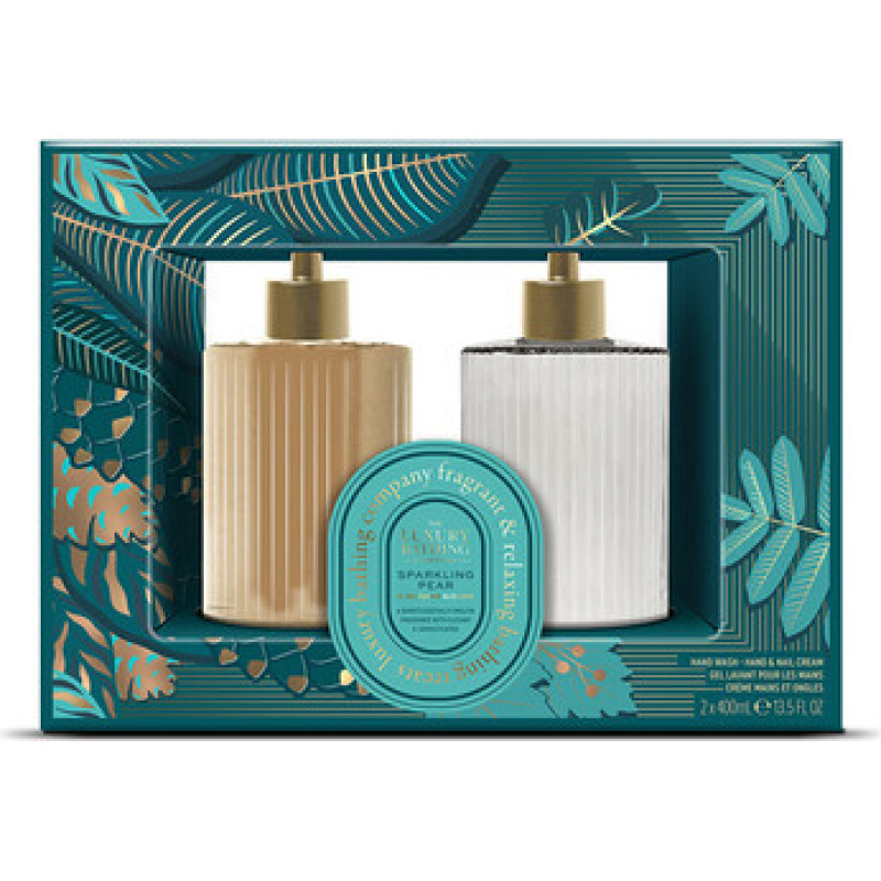 The Luxury Bathing Company D&aacute;rkov&aacute; sada p&eacute;če o ruce ( Hru&scaron;ka & Květ nektarinky )