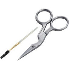 Tweezerman Brow Shaping Scissors & Brush Stainless Steel - Nůžky a kart&aacute;ček na oboč&iacute;