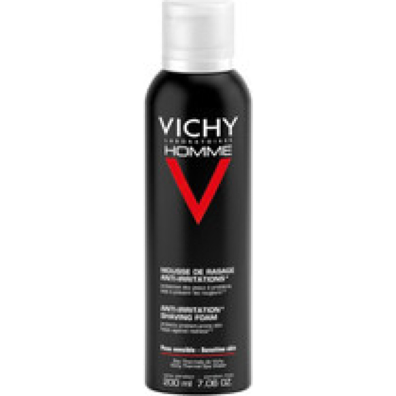 Vichy Men&acute;s shaving foam for sensitive and irritated skin Homme (Shaving Foam) 200 ml