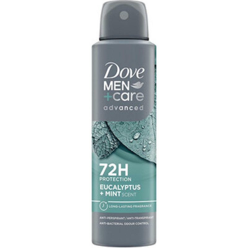Dove Men+Care Advanced Eucalyptus + Mint Anti-Perspirant - Antiperspirant ve spreji