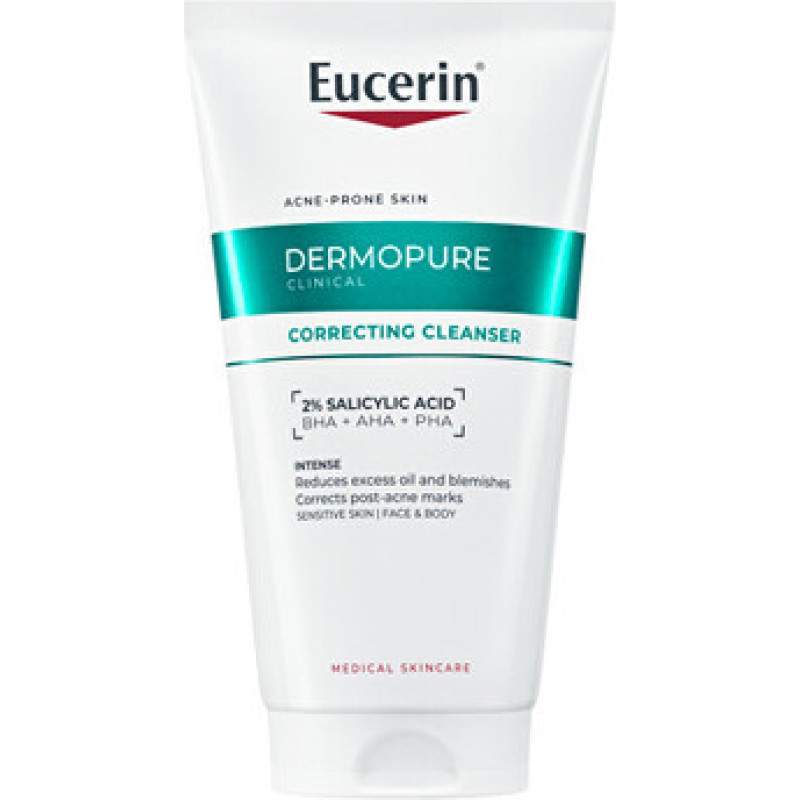 Eucerin DermoPure Clinical Correcting Cleanser - Čistic&iacute; gel pro problematickou pleť
