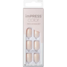 Kiss My Face ImPRESS Color Point Pink Nails ( 30 pcs )