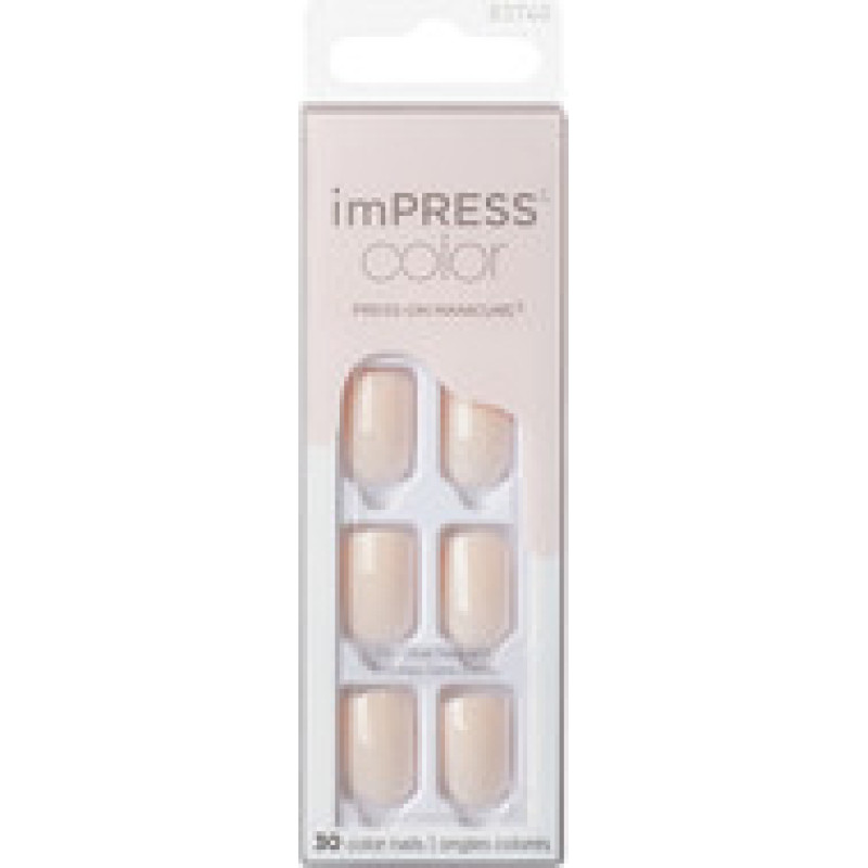 Kiss My Face ImPRESS Color Point Pink Nails ( 30 pcs )