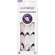 Kiss My Face imPRESS Nails Illusion - Samolep&iacute;c&iacute; nehty ( 30 ks )
