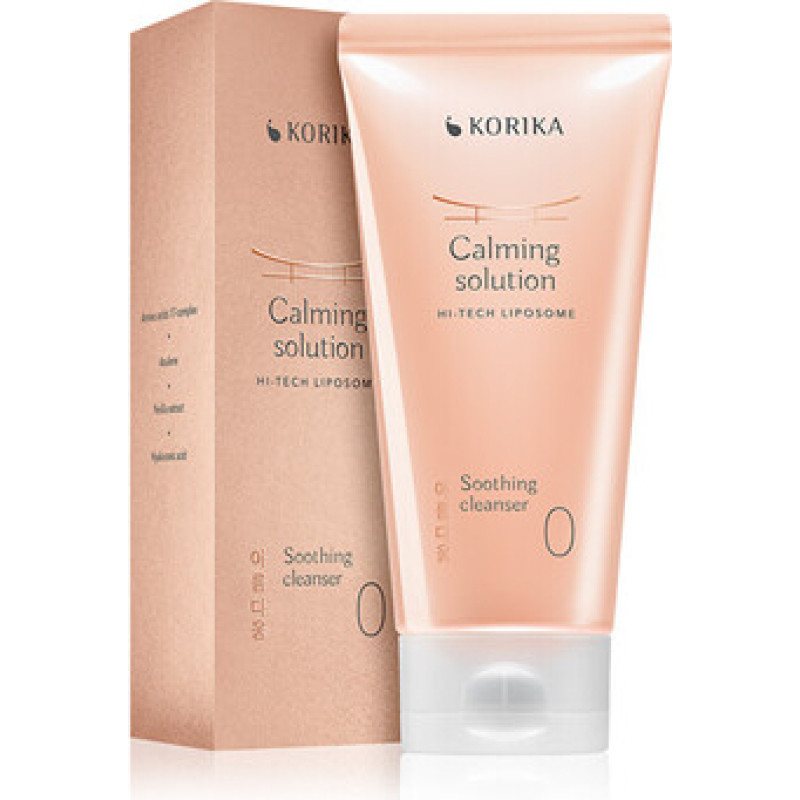 Korika Calming Solution Hi-Tech Liposome Soothing Cleanser - Zklidňuj&iacute;c&iacute; čistic&iacute; kr&eacute;m