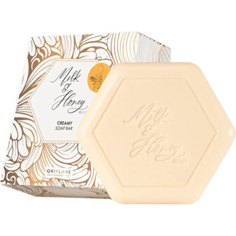 Oriflame Milk & Honey Gold Creamy Soap Bar - Kr&eacute;mov&eacute; m&yacute;dlo