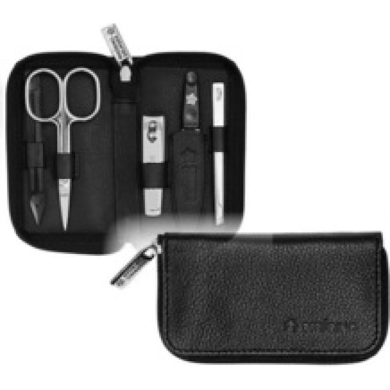 Pfeilring Solingen Manik&uacute;rov&aacute; sada pro muže 5 d&iacute;ln&aacute; čern&aacute;