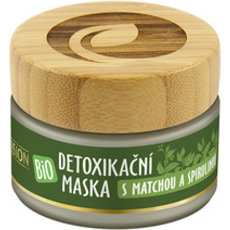 Purity Vision Bio Detox mask with matcha and spirulina