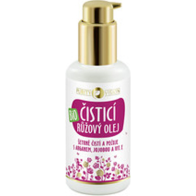 Purity Vision Bio Pink cleansing oil with argan, jojoba and vitamin E