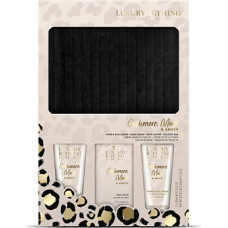 The Luxury Bathing Company D&aacute;rkov&aacute; sada tělov&eacute; p&eacute;če ( Ka&scaron;m&iacute;r, Mo&scaron;us & Ambra )