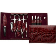 Dukas PL25204 Solingen - Family red manicure made of genuine leather