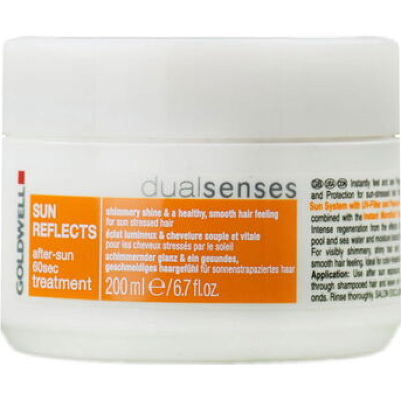 Goldwell Dualsenses Sun Reflects 60sec Treatment - Maska pro vlasy nam&aacute;han&eacute; sluncem
