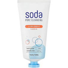 Holika Holika Soda Pore Cleansing Cleansing Scrub ( mastn&aacute; a sm&iacute;&scaron;en&aacute; pleť ) - Čistic&iacute; pěna s peelingov&yacute;m efektem
