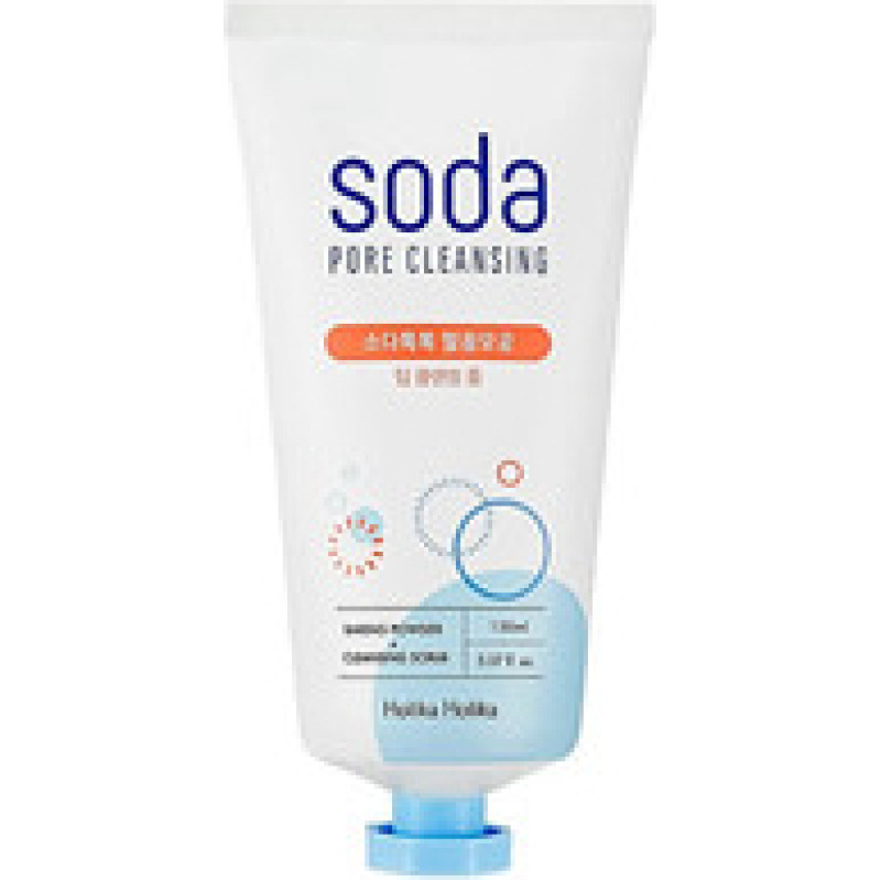 Holika Holika Soda Pore Cleansing Cleansing Scrub ( mastn&aacute; a sm&iacute;&scaron;en&aacute; pleť ) - Čistic&iacute; pěna s peelingov&yacute;m efektem