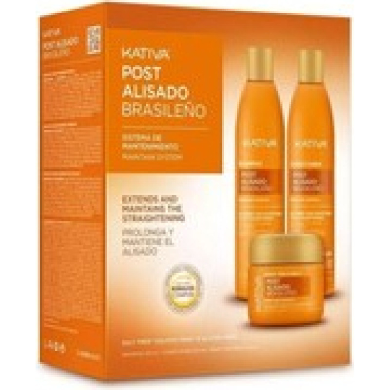 Kativa Post Brazilian Straightening Kit
