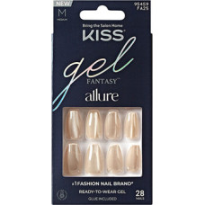 Kiss My Face Gel Fantasy Allure MoonBeam Nails - Gelov&eacute; nehty ( 28 ks )