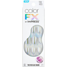 Kiss My Face imPRESS Color FX Sour Love Nails - Samolep&iacute;c&iacute; nehty ( 30 ks )