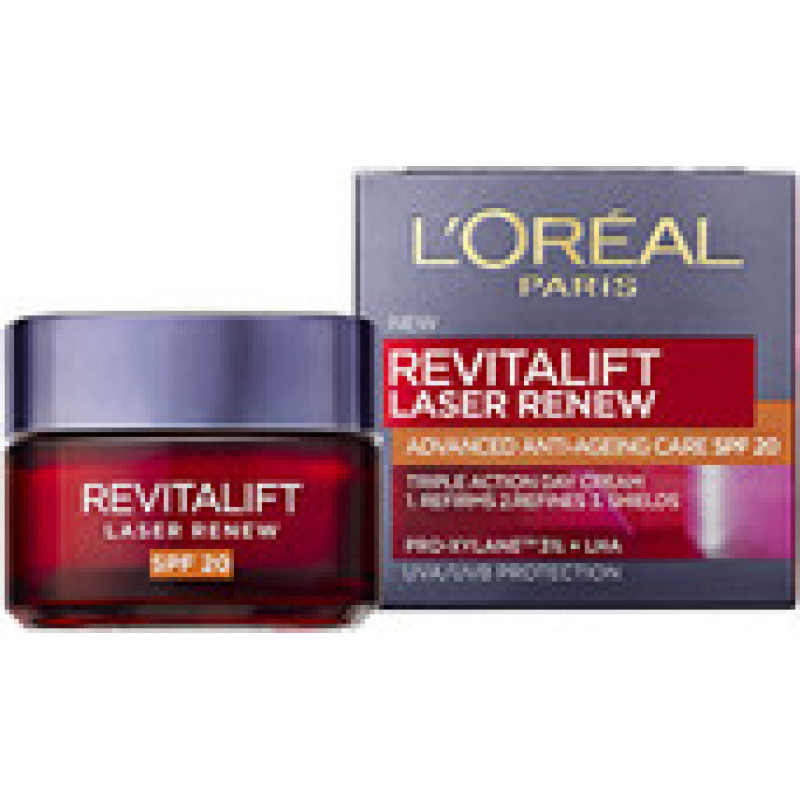 L&acute;or&eacute;al Anti-Wrinkle Day Cream SPF 20 Revitalift Laser Renew (Advanced Anti-Ageing Care ) 50 ml
