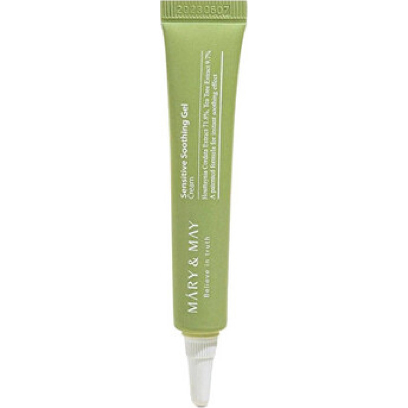 Mary & May Sensitive Soothing Gel Cream - Zklidňuj&iacute;c&iacute; pleťov&yacute; kr&eacute;m