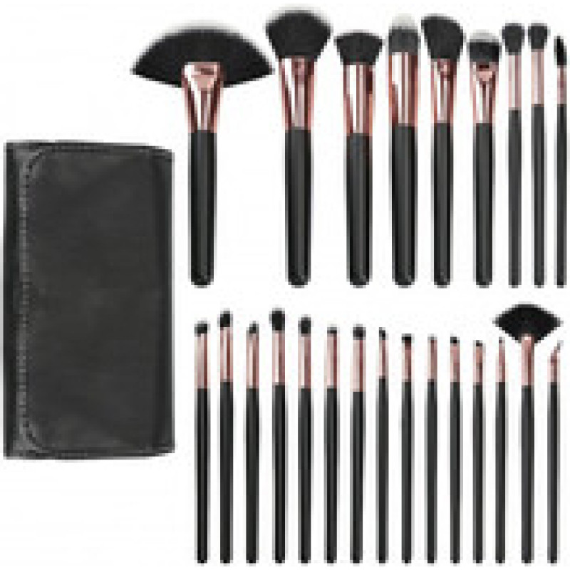 Mimo Makeup Brush Set Black ( 24 pcs )