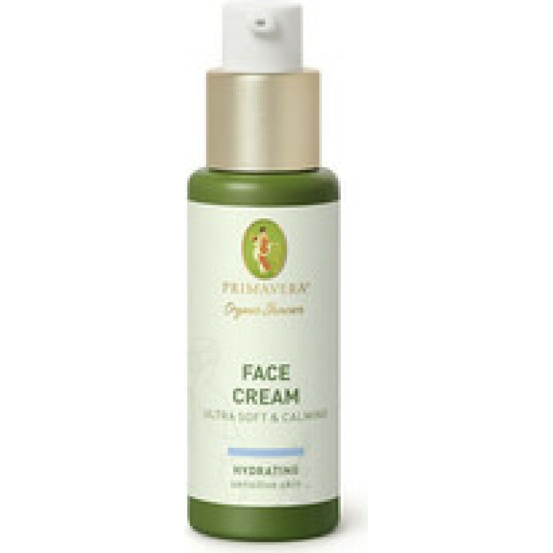 Primavera Ultra soft & Calming Face Cream - Pleťov&yacute; kr&eacute;m pro norm&aacute;ln&iacute; a citlivou pleť