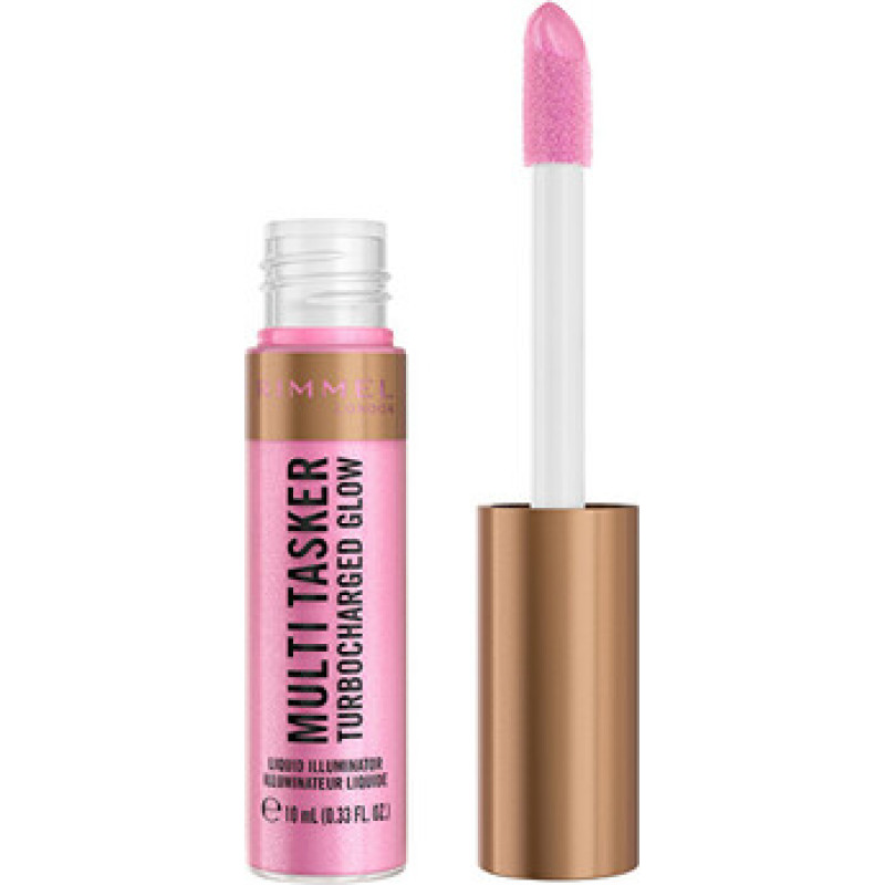 Rimmel Multi-Tasker Turbocharged Glow Liquid Illuminator - Tekut&yacute; rozjasňovač 10 ml