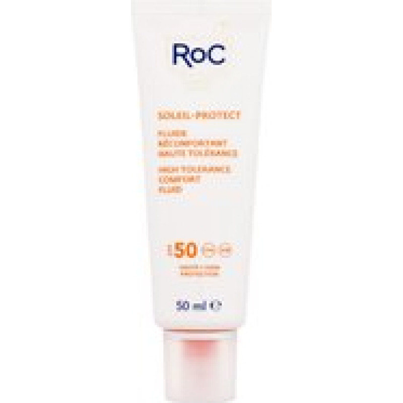 ROC Soleil-Protect High Tolerance Comfort Fluid SPF50 - Opalovac&iacute; fluid na obličej