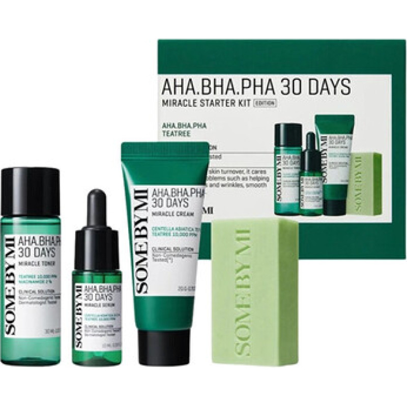 Some By Mi AHA BHA PHA 30 Days Set - D&aacute;rkov&aacute; sada pleťov&eacute; p&eacute;če