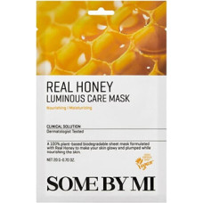 Some By Mi Real Honey Luminous Care Mask - Vyživuj&iacute;c&iacute; pleťov&aacute; maska