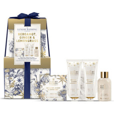 The Luxury Bathing Company D&aacute;rkov&aacute; mini sada p&eacute;če o tělo ( Bergamot, Z&aacute;zvor & Lemongrass )