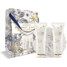 The Luxury Bathing Company Sada p&eacute;če o tělo v d&aacute;rkov&eacute; krabičce ( Bergamot, Z&aacute;zvor & Lemongrass )