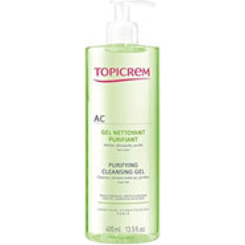Topicrem AC Purifying Cleansing Gel (oily and sensitive skin) - Cleansing gel