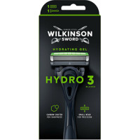Wilkinson Sword Hydro 3 Black Edition - Holic&iacute; strojek + 1 hlavice