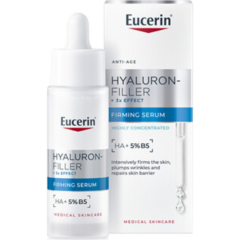 Eucerin Hyaluron-Filler + 3x Effect Firming Serum - Zpevňuj&iacute;c&iacute; pleťov&eacute; s&eacute;rum