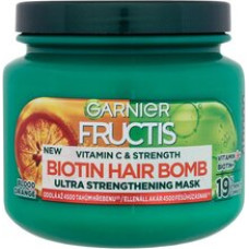 Garnier Fructis Vitamin & Strength Biotin Hair Bomb Mask - Posiluj&iacute;c&iacute; maska pro slab&eacute; vlasy n&aacute;chyln&eacute; k vypad&aacute;v&aacute;n&iacute;
