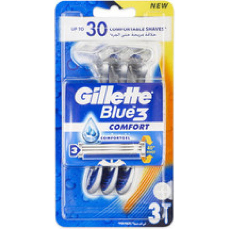 Gillette Blue 3 Comfort - Ready razors