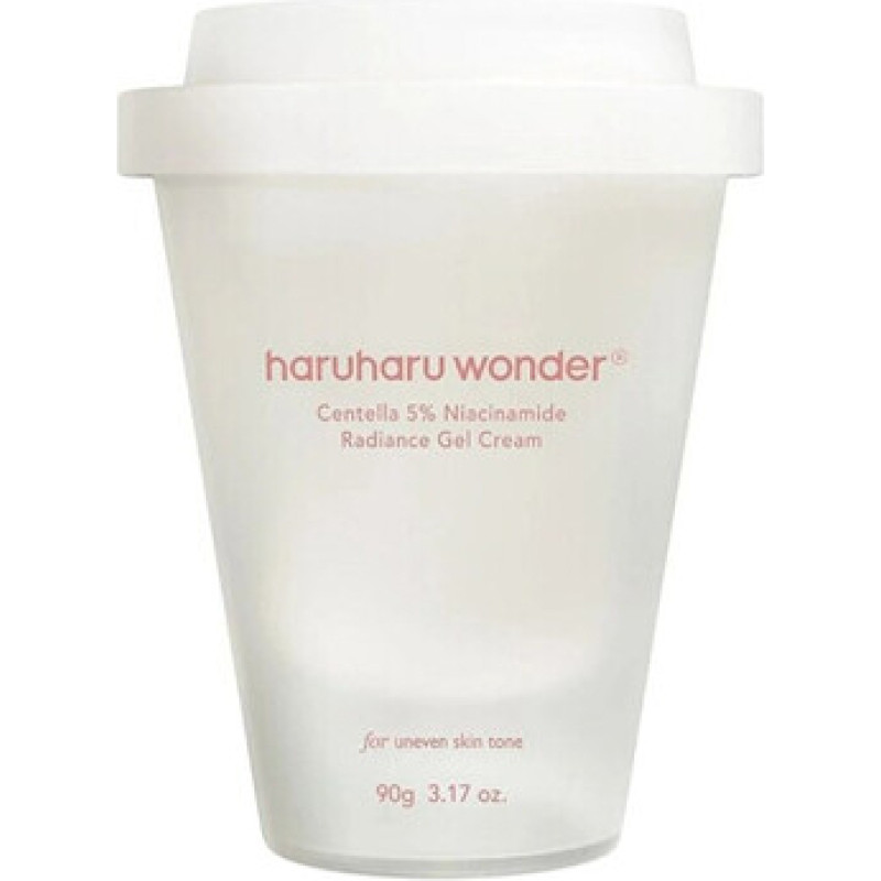 Haruharu Wonder Centella 5% Niacinamide Radiance Gel Cream - Rozjasňuj&iacute;c&iacute; pleťov&yacute; gel-kr&eacute;m