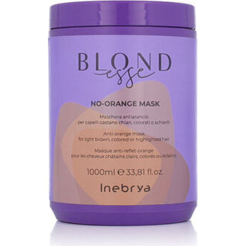Inebrya BLONDESSE No-Orange Mask (light chestnut, dyed or lightened hair)