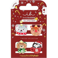 Invisibobble Clipstar Kids Sparkle in a Cup - Skřipeček do vlasů ( 4 ks )