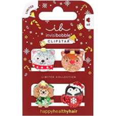 Invisibobble Clipstar Kids Sparkle in a Cup - Skřipeček do vlasů ( 4 ks )