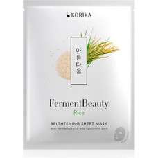 Korika FermentBeauty Rice Brightening Sheet Mask - Rozjasňuj&iacute;c&iacute; pl&aacute;t&yacute;nkov&aacute; maska