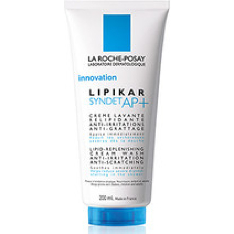La Roche-Posay Lipikar Syndet AP+ Lipid replenishing Cream Wash against Irritation and Itching of Dry Skin