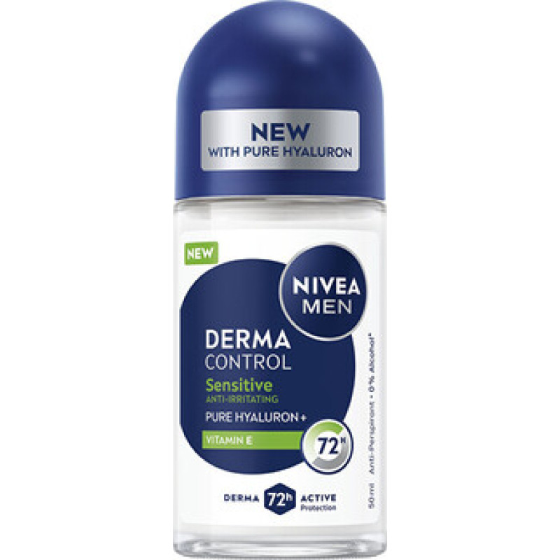 Nivea Men Derma Control Sensitive Antiperspirant - Kuličkov&yacute; antiperspirant