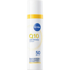 Nivea Q10 Anti-Wrinkle Expert Daily UV Fluid SPF 50 - Denn&iacute; pleťov&yacute; fluid