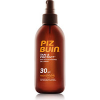 Piz Buin Doubly accelerates the natural tanning process - Tan & Protect Tan Intensifying Oil Spray SPF 6