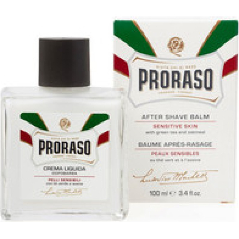 Proraso White After Shave Balm - After shave balm for sensitive skin with green tea