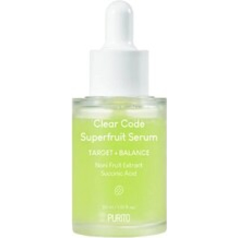 Purito Clear Code Superfruit Serum - Vyrovn&aacute;vac&iacute; pleťov&eacute; s&eacute;rum