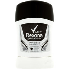 Rexona Men Motionsense Invisible Black+White Deostick