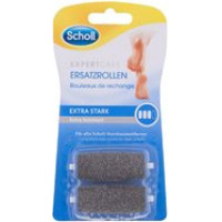 Scholl Velvet Smooth Diamond Replacement Roller-Heads ( Extra Rough, 2 pcs ) Spare Heads