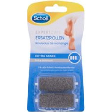 Scholl Velvet Smooth Diamond Replacement Roller-Heads ( Extra Rough, 2 pcs ) Spare Heads